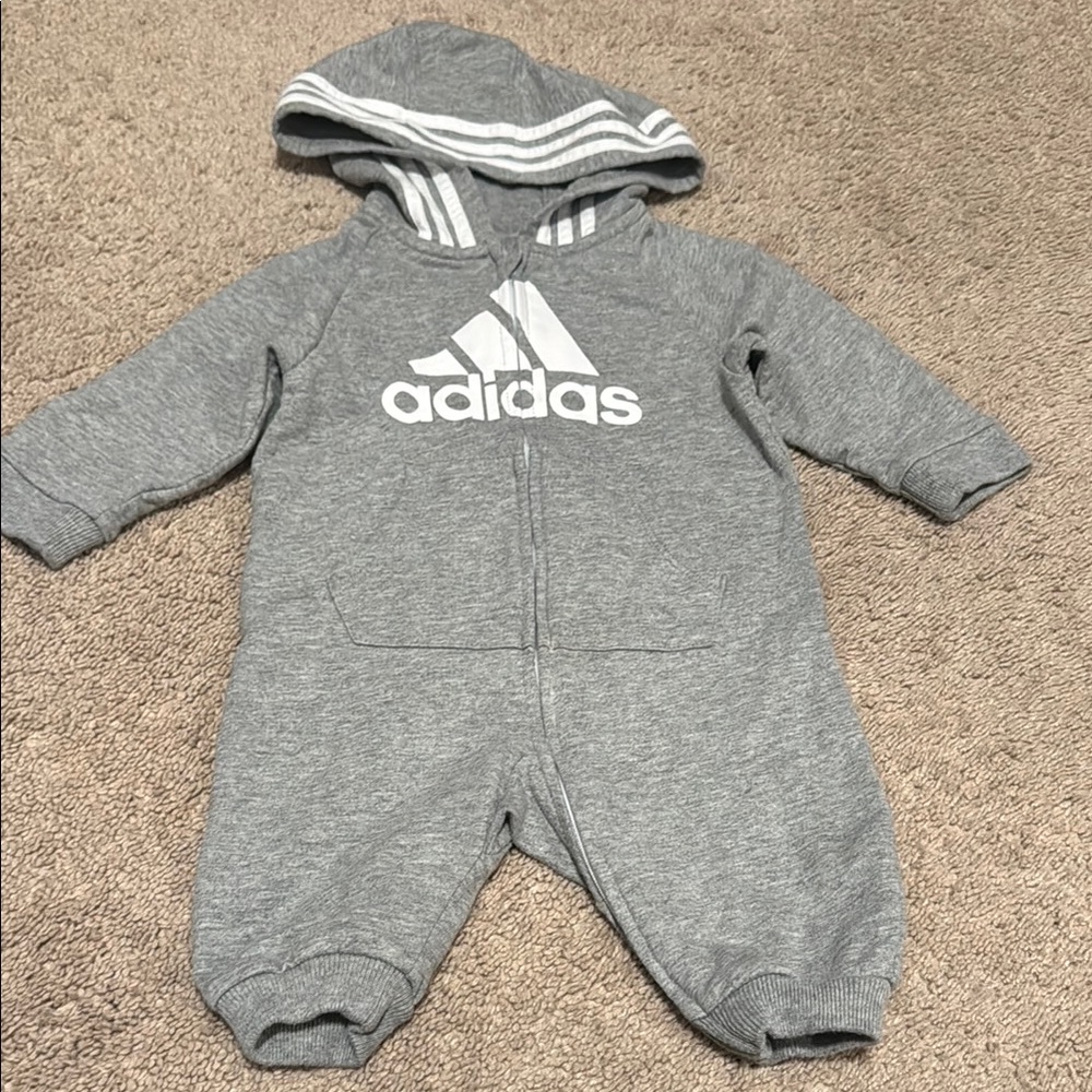 Adidas Gray Kids One Piece